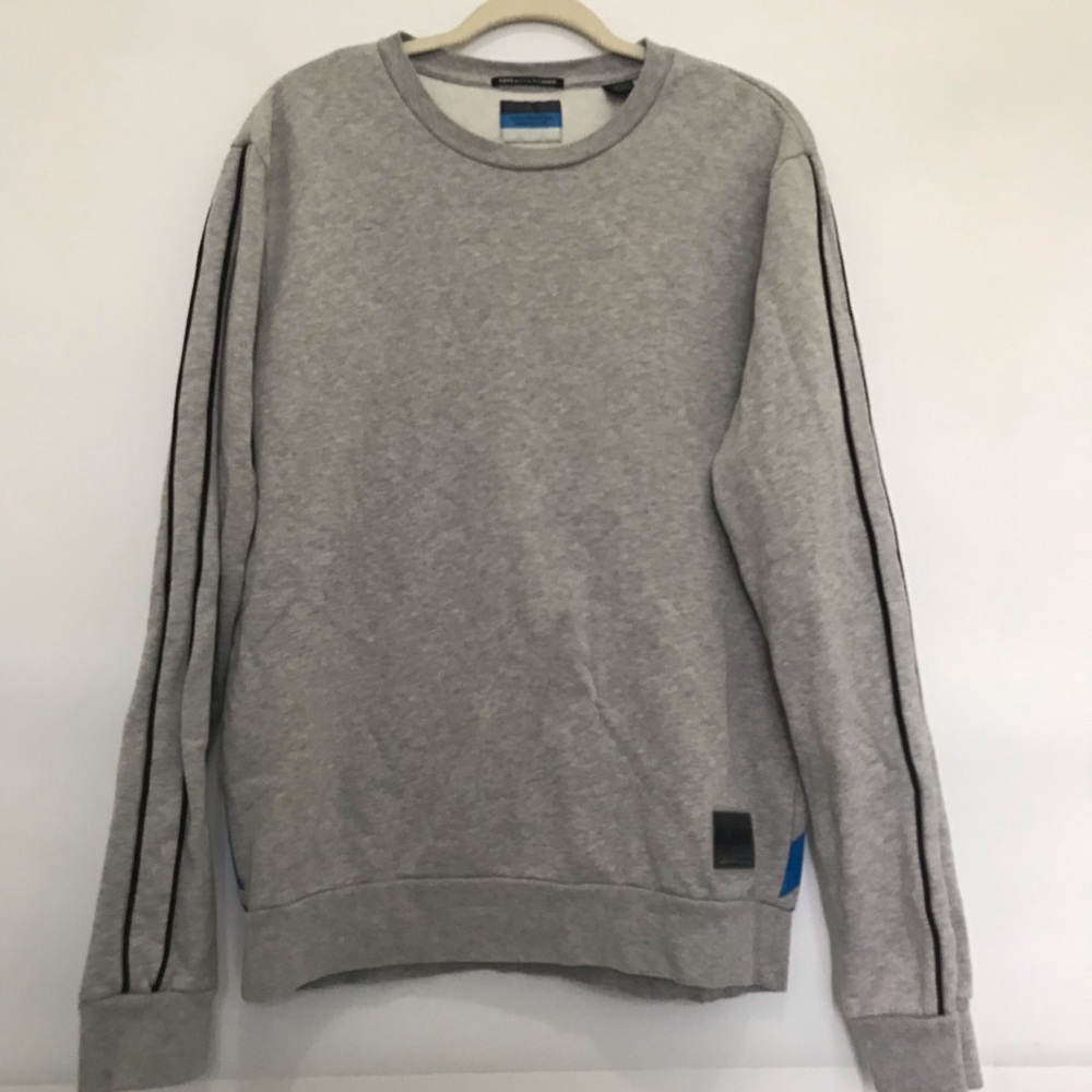 Scotch & Soda BLAUW Cotton Crew Neck Sweatshirt Size L